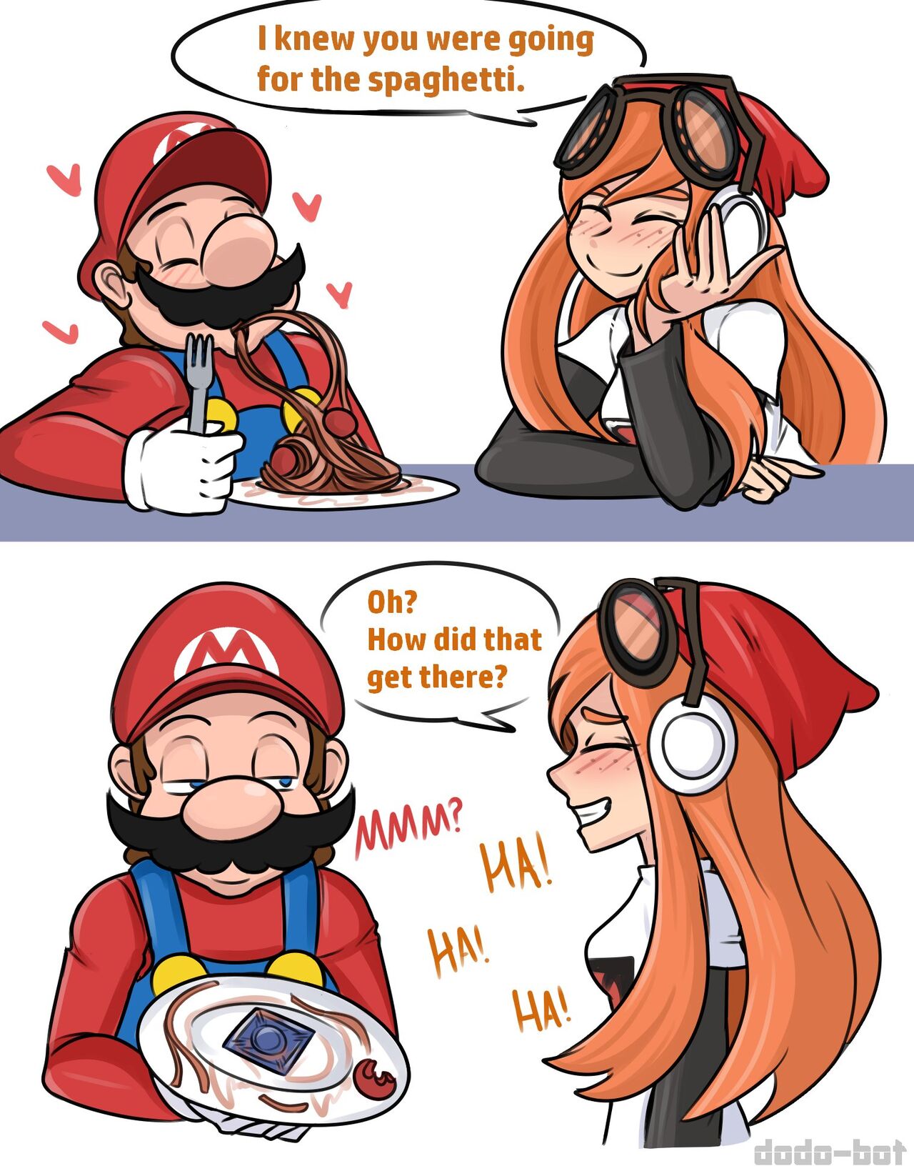 smg4 mario x meggy porn comics - Hentai 44
