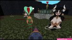 Slooter Hentai Game PornPlay Ep.4 fucking a bee girl milking monster