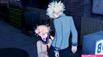 Bakugou fucks Himiko Toga in a dark alley