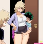 Mitsuki Bakugou x Deku comic porn