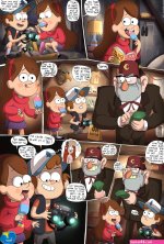Post 1871677: comic DipperPines GravityFalls MabelPines Shadman StanleyPines WendyCorduroy
