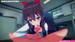 Kanzaki Aoi True Blue Hentai Anime 3D POV