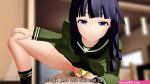 Hentai: M.M.D anime girl teasing and getting