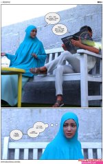 Porn comic 10 AM. Chapter 1. LoseKorntrol Hijab 3DX. Sex comic busty brunette MILF