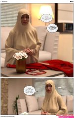 Porn comic 10 AM. Chapter 1. LoseKorntrol Hijab 3DX. Sex comic busty brunette MILF