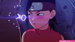 Konoha Night With Sarada By D-art