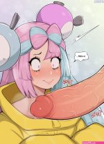 Iono Staring At Big Cock By Afrobull