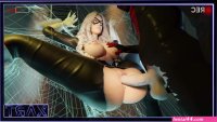 Cosplay Black Cat and Spider-man Fucked on the Web