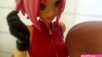 Cumshot on Sakura figure