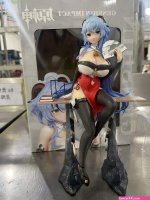 Genshin tokoh permainan Impact Ganyu plaenilune pakaian pelayan PVC Manga Hentai Anime gambar gadis seksi 19 patung hadiah mainan anak laki-laki