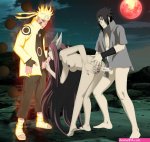 Uzumaki Naruto Uchiha Sasuke and Kaguya Otsutsuki