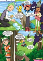 Porn comic Wet Dreams. Chapter 2. Pokemon. PalComix. Sex comic hot beauty retired