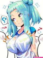 smaragdus viridi original 1girl ? aqua hair