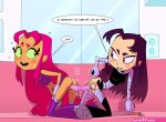 explicit starfire dc teen titans blackfire dcau tagme teen titans go zsky