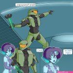 B9Cortana on X: Lets Activate Halo! Pg. 28 Oh wait I did this page too. Feel like I need to re-do the cover since her look has evolved a little since I
