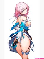 Sexy March 7th Hot Boobs Thighs Ass Butt Thicc Thick Booty Star Rail Lewd Hentai Ecchi Anime Girl Poster for Sale by SweetieFox