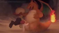 Pokemon Charizard X Braixen