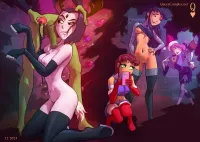 Teen Titan Starfire Raven Hentai Holiday Orgy By Artist Queen Complex