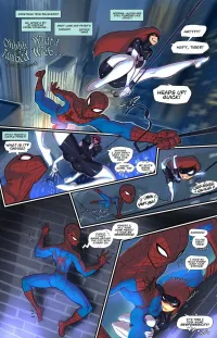 Porn comic Ohhh What A Tangled Web. Spider-Man Sex comic skilled magician came