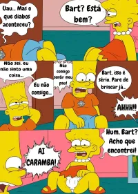 Os Simpsons Futanari Lisa comendo o irmo Bart