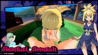 Kohaku getting fucked in the hot tub from your POV