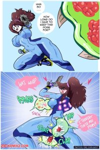 Porn comic Jaiden Cosplays. Carliabot Sex comic sexy brunette tries