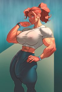 Muscular Futanari Women