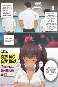 Porn comic When Our Big Guy Bro Became a Girl. RudySaki Sex comic of the infection