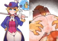 Rule 34 XYZ mario series nintendo princess peach: showtime! bowser princess peach