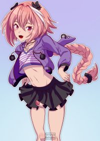 Dick in a skirt by feh-rodrigues