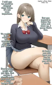 Teasing you for going to class. Gender Neutral POV Teasing Slight Exhibitionism free hentai porno xxx comics rule34 nude art at HentaiLib.net