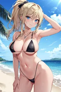 Busty Blonde free hentai porno xxx comics rule34 nude art at HentaiLib.net