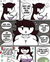 Jaiden New Job jaiden animations porn comic