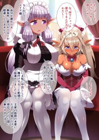 Jitsu wa Do M na Futanari Dark Elf-chan wa Yokkyu Fuman! Reia no Futa Lez Harem Ki