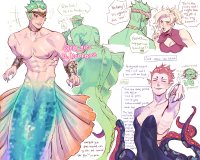 Nuggies nuggies69.bsky.social on X: Shimadacest cw: mermaid dick genderbend futa different imgs got too passionate and couldnt fit all here so