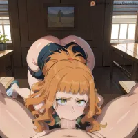Mimosa Vermillion fellatio