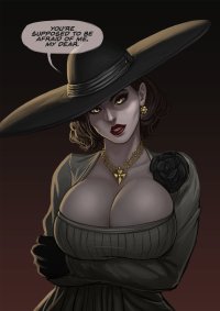 Lady Dimitrescu by AdooHay