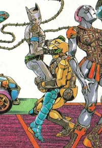 WTF ARAKI DRAWING R34 STANDS?!?!?11!?!?!?