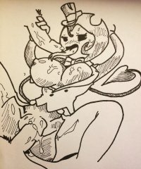 Demonic dicking Bendy and the ink machine unknown artist : rrule34