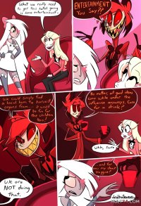 Mewro Hazbin hotel porn comic