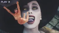 Saxanas:Giantess lady D.