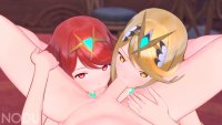Threesome with Mythra and Pyra