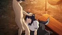 Anime Hentai Fucking Sexy Isekai Harem Trio of Girls While Another One Spies and Get Fucked Too