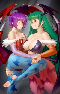 Lilith and Morrigan