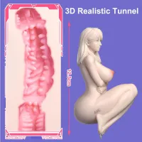 TamakoSilicone Anime flat chested Sex Doll Onaholes Hentail