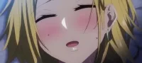 Rough uncensored hentai with horny girls fucking in threesome with a male student
