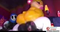 Birdo Hard Futanari Fucking With Mario Friends And Getting Biggest Creampie
