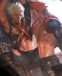 Undertaker Bakugou x Kirishima My Hero Academia