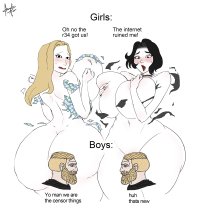 R34 has got Girls vs Boys! by AcrylicToon on Newgrounds