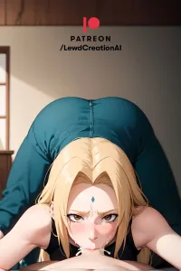 Tsunade face down ass up fellatio